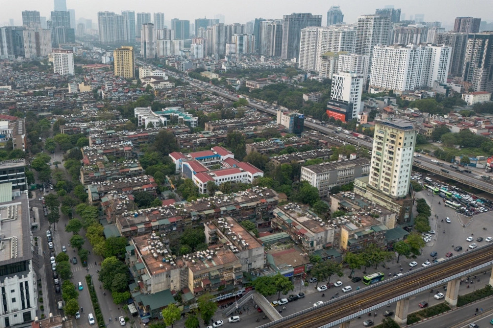 Khu tập thể Thanh Xuân Bắc, phường Thanh Xuân, Hà Nội Ảnh: Hoàng Giang